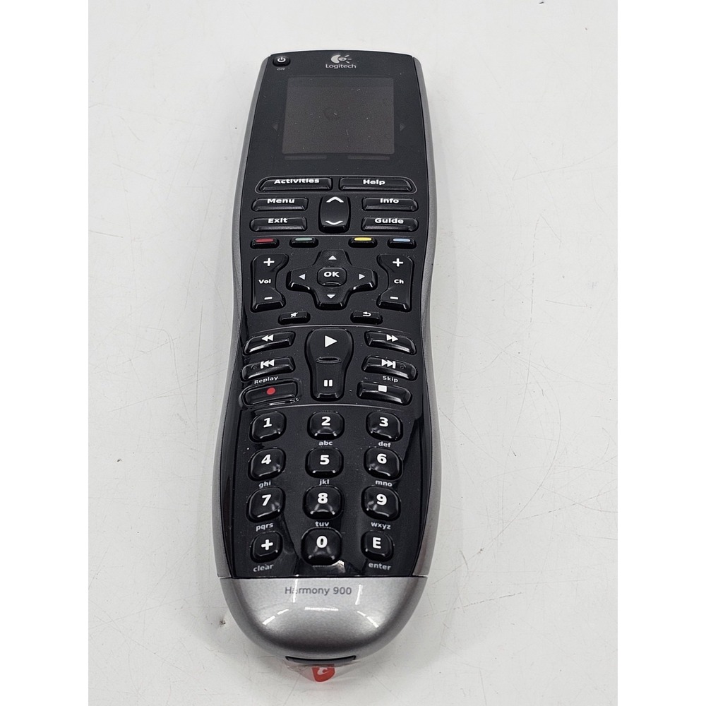 Logitech Harmony 900 Remote Control‎ Battery  No charger